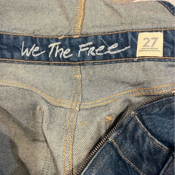 NWOT Free People Sunkissed Short Overalls size 27 adjustable straps with zipper - Picture 13 of 13